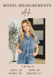 Petal Poise Floral Applique Pullover in Ivy