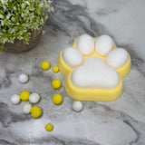 Squishy Toy - Giant Paw Taba - Yellow White