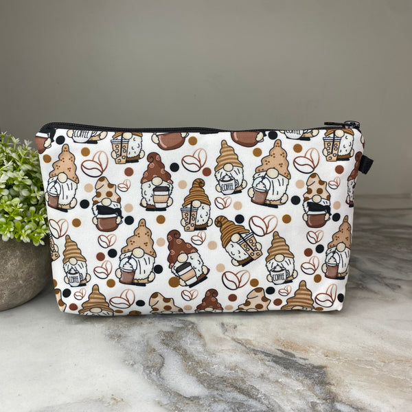 Pouch - Gnome Coffee All Over Design
