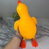 Squishy Toy - Laying Down Duck, Jumbo