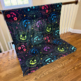 Blanket Halloween #36 - Rainbow Pumpkin