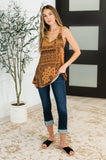 Barely Bohemian Lace Detail Tank