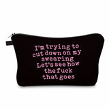 Pouch - Humor Adult, Cut Down Swearing