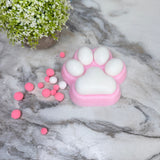 Squishy Toy - Giant Paw Taba - Pink White