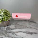 Stress Squishy Toy - Strawberry Rectangle Butter