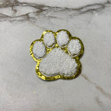 Patch Chenille - Paw Print