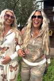 PREORDER- CAMO & BUTTERFLIES EASY DOES IT PULLOVER