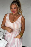 PREORDER- SPRING LUCIANA STRIPE DRESS