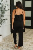Completely Justified Jumpsuit in Black