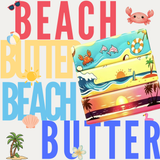 Squishy Toy - Butter Summer Beach - PREORDER