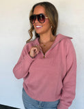 PREORDER- FIELD & STABLE QUARTER ZIP PULLOVER