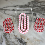 Jumbo Paperclip - Doodle Hearts