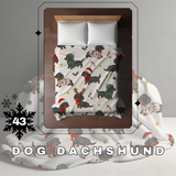 Blanket Christmas #43 - Dog Dachshund - PREORDER