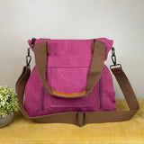 Caitlin - Canvas Satchel