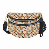 The Roni Nylon Crossbody - Halloween Fall Spiderweb Butterfly