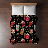 Blanket Christmas #9 - Coffee & Candy Canes - PREORDER
