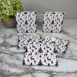 The Sticky Note Collection - Christmas Plaid Reindeer Tree