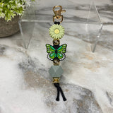 Keychain - Silicone Bead - Butterfly