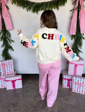 PREORDER- MERRY MESSAGE SWEATSHIRT