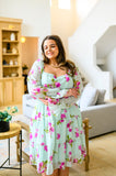 Delightfully Yours Floral Dress