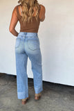 PREORDER: The Leni Wide Cuff Jean