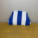 Emma Travel Clutch - Stripes + Chevron