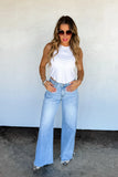 PREORDER: Quincy Wide Leg Jeans