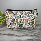 Pouch - Floral Daisy Pink