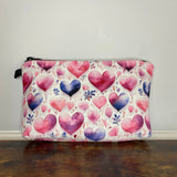 Pouch - Heart, Watercolor