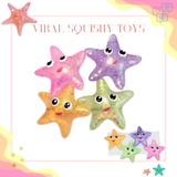 Squishy Toy - Glitter Starfish