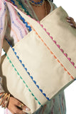 SC - ETA 6/13 - Spencer Rick Rack Trim Tote Bag