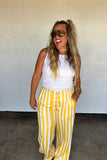 PREORDER- GAME DAY HADDIE WIDE LEG PANTS