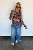 PREORDER- FALL FLOWER DRESS IT UP MESH TOPS