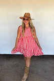 PREORDER- HARVEST & GINGHAM DRESS