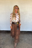 PREORDER- AUTUMN BLOOMING MAXI SKIRT