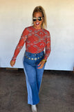 PREORDER- TWO TONE DENIM JEANS