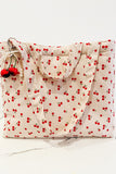 SC - Stevie Cherry Print Tote Bag