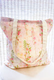 SC - Mia Pink Floral Tote Bag