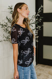 PREORDER: Sheer Bow Layering Top