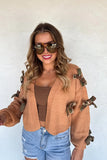 PREORDER: Sloane Bow Knit Cardigan