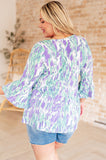 Tide Pool Baby Doll Top