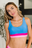 Venice Color Block Swim Top
