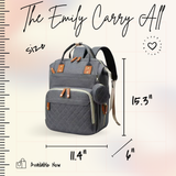 Emily Travel Bag - Quilted Solids