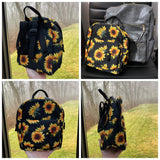 Mini Backpack - Solid Black