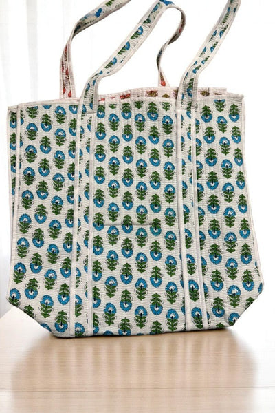 SC - ETA 6/5 - Aster Floral Patterned Tote Bag