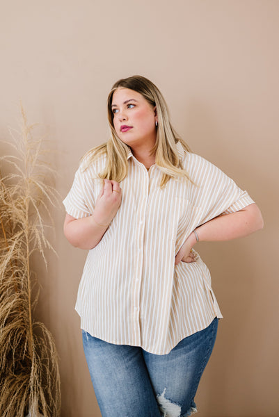 Close To My Heart Striped Top