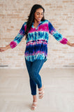 Lizzy Top in Tie Dye
