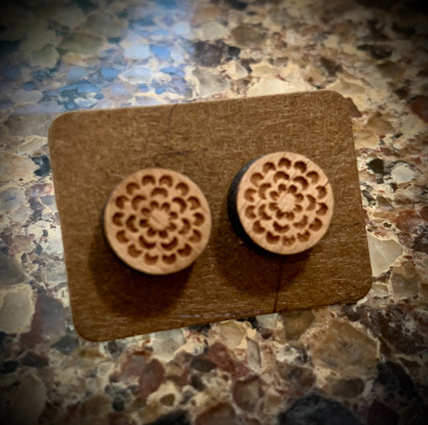 Laser Cut Wooden Studs