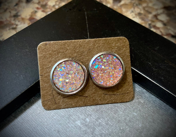 Pastel Sparkle Studs
