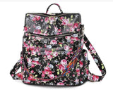 Floral Guitar Strap Backpack